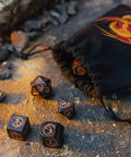 Dragon Black adorable Dice Bag black and multicolor - Hobby.lt 🇬🇧