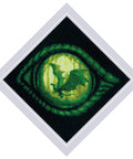 Dragon Eye. Cross Stitch kit by RIOLIS Ref. no.: 2162 - Hobby.lt 🇬🇧