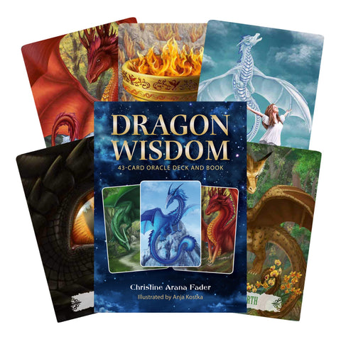 Dragon Wisdom Oracle Cards And Book Set Earth Dancer - Hobby.lt 🇬🇧