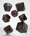 Dragons Modern Dice Set Black and copper - Hobby.lt 🇬🇧