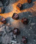 Dragons Modern Dice Set Black and copper - Hobby.lt 🇬🇧