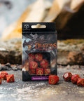 Dragons Modern Dice Set red and gold - Hobby.lt 🇬🇧