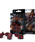 Dragons RPG Dice Set black and red - Hobby.lt 🇬🇧