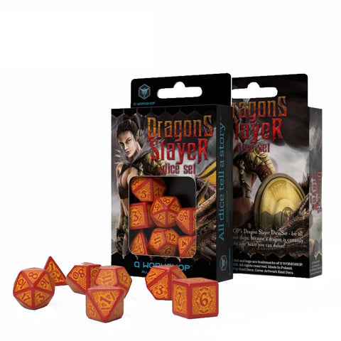 Dragons Slayer RPG Dice Set