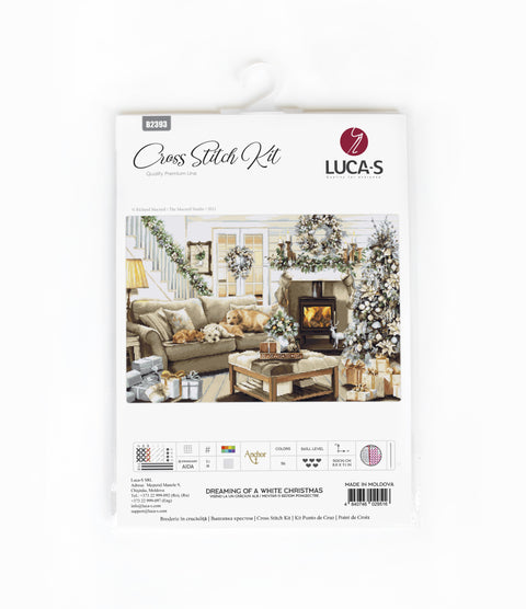 Dreaming of a White Christmas SB2393 - Cross Stitch Kit