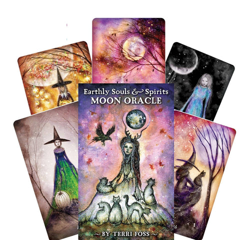 Earthly souls and spirits Moon Oracle Cards and guidebook US Games Systems