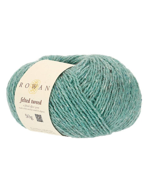 Rowan Felted Tweed Yarn Eden 209 – DK Merino Wool Alpaca Tweed Effect Knitting Yarn 50g