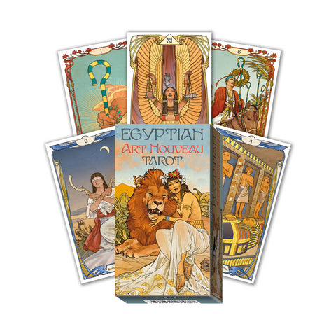 Egyptian Art Nouveau Tarot cards Lo Scarabeo