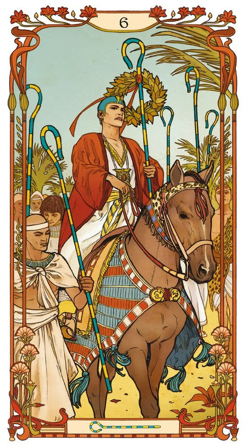 Egyptian Art Nouveau Tarot cards Lo Scarabeo