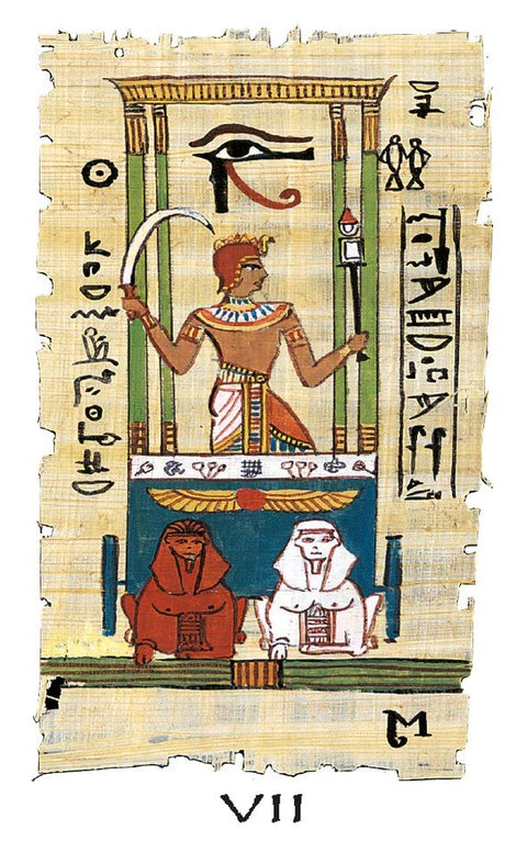 Egyptian tarot mini (new edition) Tarot Cards Lo Scarabeo - Hobby.lt 🇬🇧