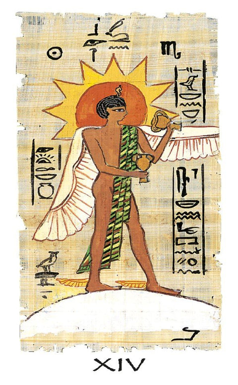 Egyptian tarot mini (new edition) Tarot Cards Lo Scarabeo - Hobby.lt 🇬🇧