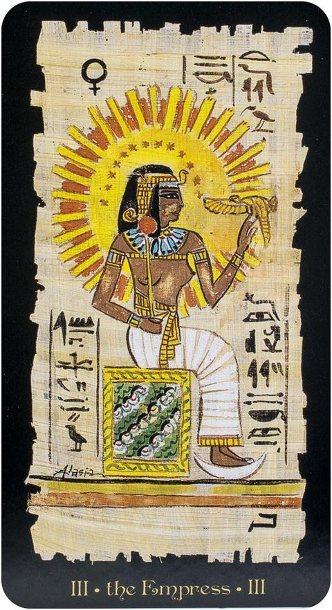 Egyptian Tarot Cards Grand Trumps Lo Scarabeo