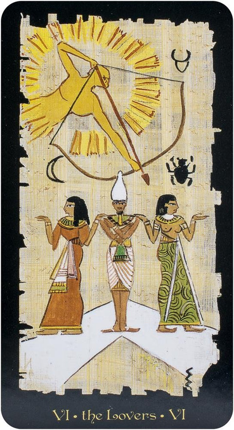 Egyptian Tarot Cards Grand Trumps Lo Scarabeo