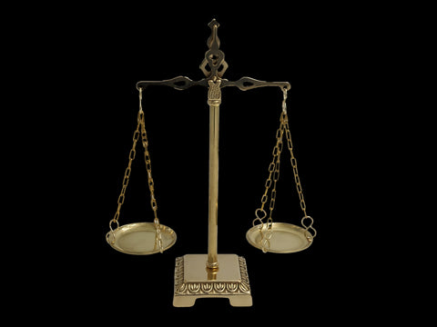 Elegant Brass Scale - ST324