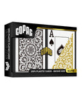 Elite1546 Playing Cards Bridge Size Black/Gold Double Deck Set Copag - Hobby.lt 🇬🇧