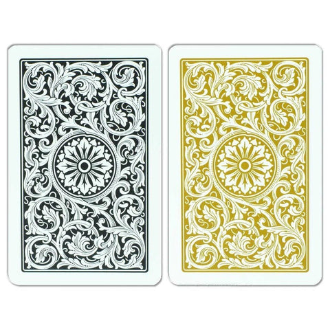 Elite1546 Playing Cards Bridge Size Black/Gold Double Deck Set Copag - Hobby.lt 🇬🇧