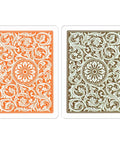 Elite1546 Playing Cards Poker Size orange/brown Double Deck Set Copag - Hobby.lt 🇬🇧