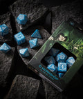 Elvish Dice Set glacier and white - Hobby.lt 🇬🇧