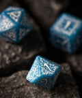 Elvish Dice Set glacier and white - Hobby.lt 🇬🇧