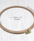 Embroidery Hoop NURGE 25 CM 100 - 6 - Hobby.lt 🇬🇧