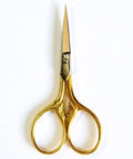 Embroidery scissors gold handles 9 cm - Hobby.lt 🇬🇧