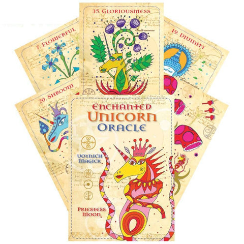 Enchanted Unicorn Oracle cards Rockpool