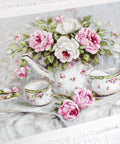 English Tea and Roses SB2317 - Cross Stitch Kit - Hobby.lt 🇬🇧