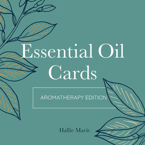 Essential Oil Aromatherapy cards Rockpool