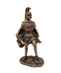 Alexander the Great Standing Bronze Resin Statue 26cm | Italian Figurine