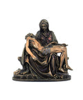 Michelangelo Pietà Statue, Bronze Resin 16cm, Catholic Gift, Made in Italy