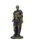 Julius Caesar Statue 25cm - Bronze Finish Resin Roman Figurine, Made in Italy