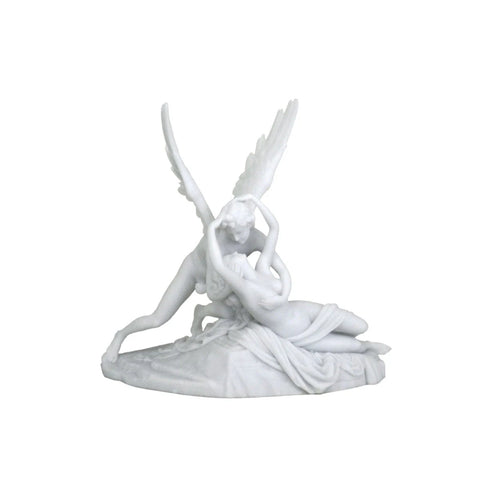 Amor & Psyche Bronze Resin Statue by Canova, Italian Figurine 18cm Home Decor