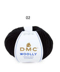 DMC Woolly 100% Merino Wool Yarn Superwash 50g 125m Color 002