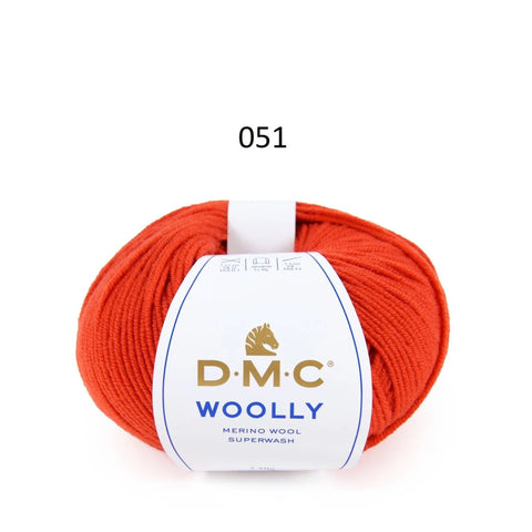 DMC Woolly Merino Wool Yarn 50g 125m Superwash Soft Australia Color 051