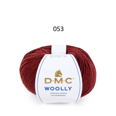 DMC Woolly 100% Merino Wool Yarn Superwash 50g 125m Color 053