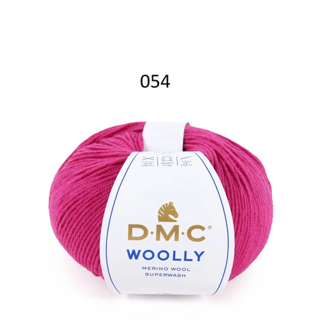 DMC Woolly 100% Merino Wool Yarn Superwash 50g 125m Color 054