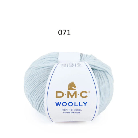 DMC Woolly 100% Merino Wool Yarn Superwash 50g 125m Color 071 Soft Baby Knit