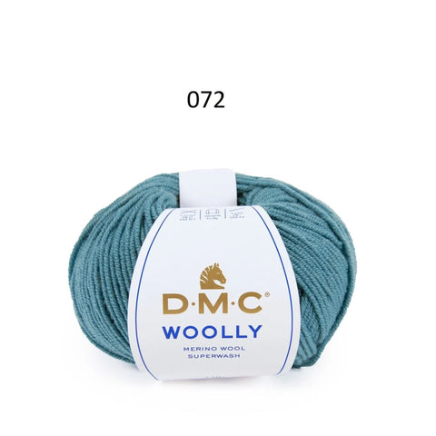 DMC Woolly 100% Merino Wool Yarn Superwash 50g 125m Color 072