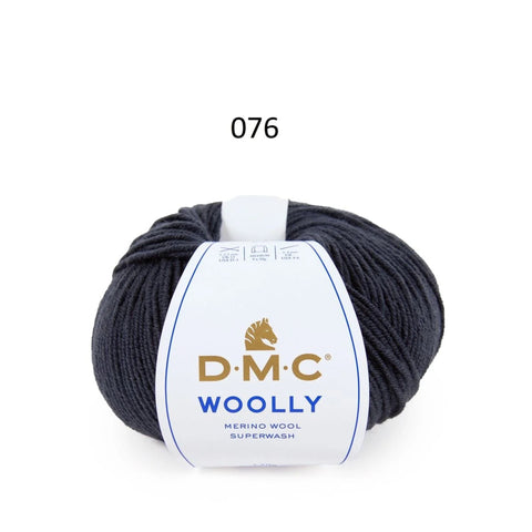 DMC Woolly 100% Merino Wool Yarn Superwash 50g 125m Color 076