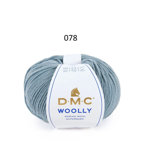 DMC Woolly 100% Merino Superwash Yarn 50g 125m Color 078