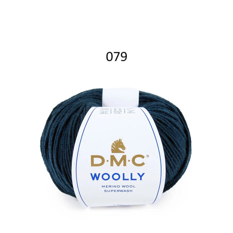 DMC Woolly 100% Merino Wool Yarn Superwash 50g 125m Color 079