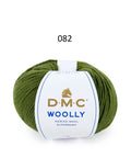 DMC Woolly Merino Wool Yarn 50g 125m Superwash Knitting Crochet Color 082