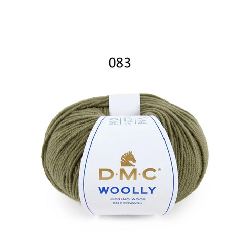 DMC Woolly 100% Merino Wool Yarn Superwash 50g 125m Color 083