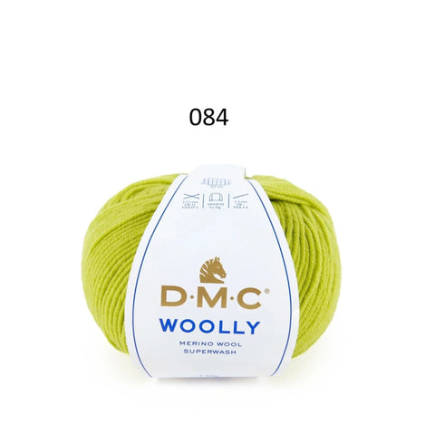DMC Woolly 100% Merino Wool Yarn Superwash 50g 125m Color 084