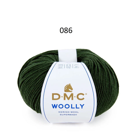 DMC Woolly 100% Merino Superwash Yarn 50g 125m Color 086 Knitting Crochet