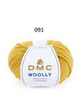 DMC Woolly 100% Merino Wool Yarn Superwash 50g 125m Color 091