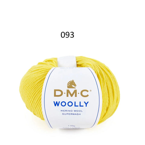 DMC Woolly 100% Merino Wool Yarn Superwash 50g 125m Color 093
