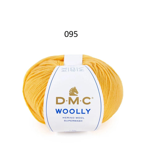DMC Woolly 100% Merino Wool Yarn 50g 125m Superwash Color 095