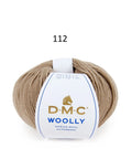DMC Woolly Merino Wool Yarn 50g 125m Superwash Knitting Crochet Color 112