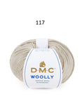 DMC Woolly 100% Merino Wool Yarn Superwash 50g 125m Color 117